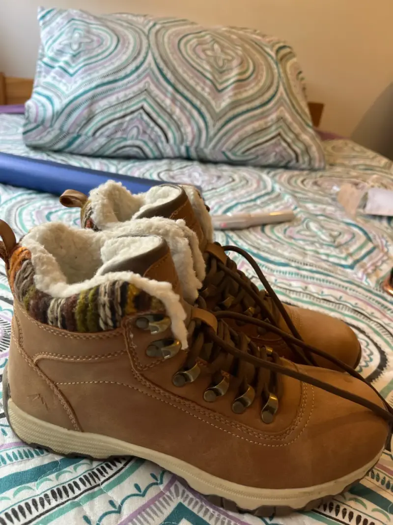 Botas camel con forro de lana - 2