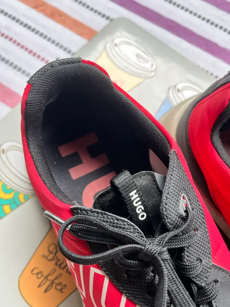 Zapatillas deportivas HUGO rojas - 3