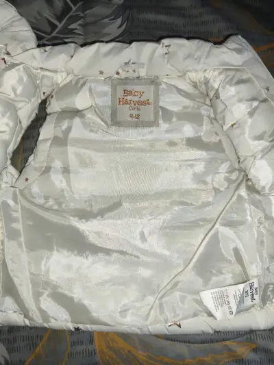 Parka sin mangas  baby harbest talla 9/12 meses - miniatura 4