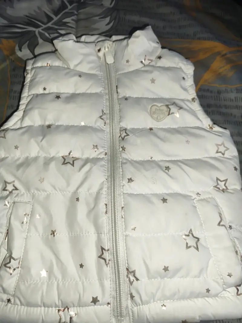 Parka sin mangas  baby harbest talla 9/12 meses - 5