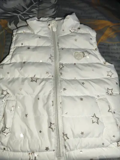Parka sin mangas  baby harbest talla 9/12 meses - miniatura 5