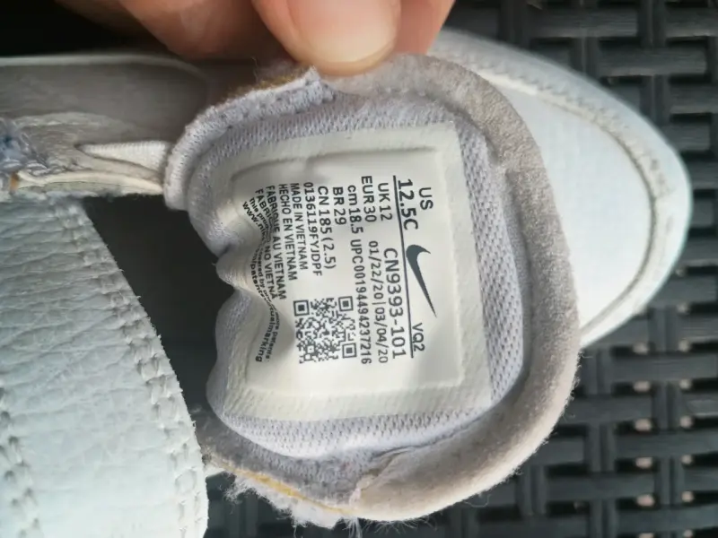 Zapatillas blancas Nike para niño - 5