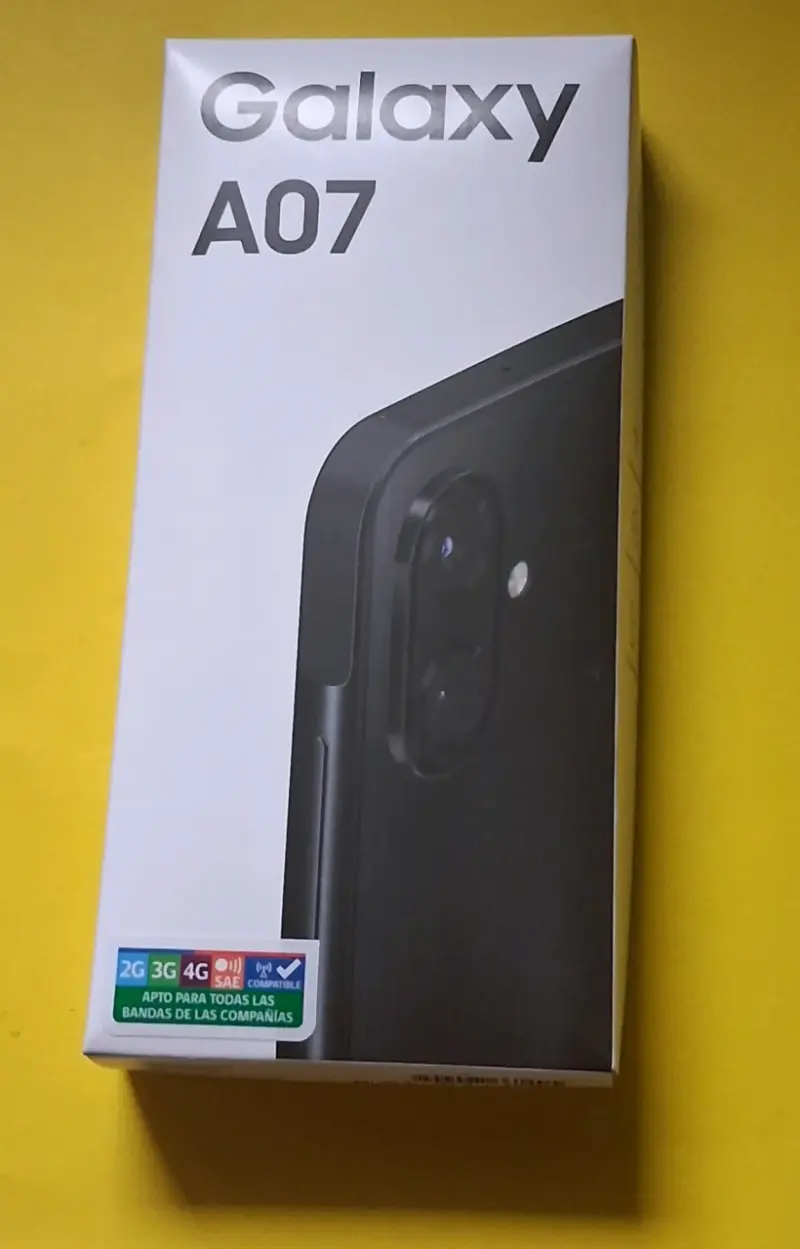 CAJA VACÍA Para Galaxy A07 - 1