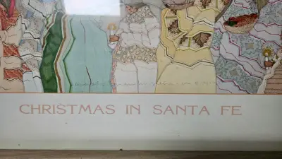 Litografía Amado Maurilio Peña “Christmas in Santa - miniatura 4