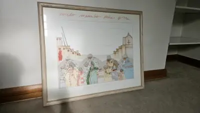 Litografía Amado Maurilio Peña “Christmas in Santa - miniatura 5