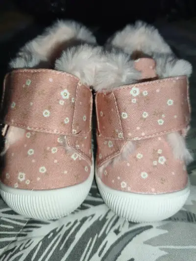 Botines primero pasos rosados marca Ficcus 20 - miniatura 3
