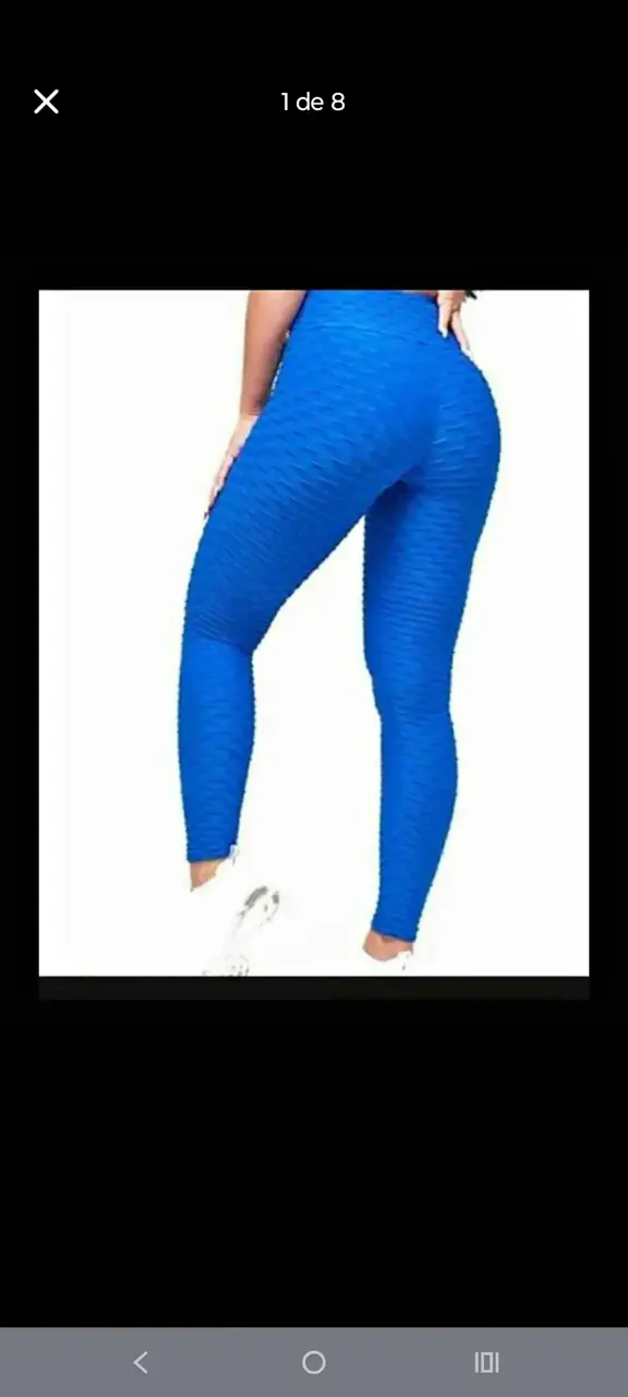 Leggings negros texturizados - 2