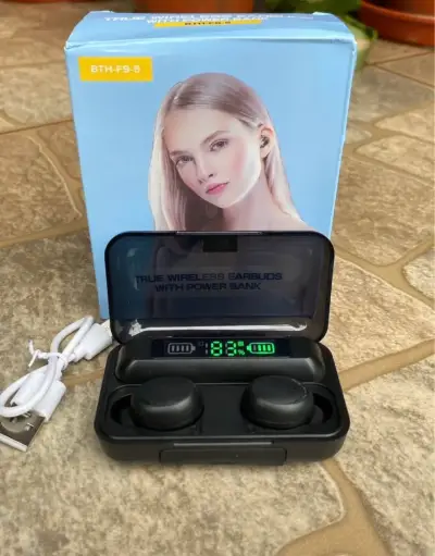 BTH-F9-5 True Wireless Earbuds Bluetooth con Power - miniatura 1
