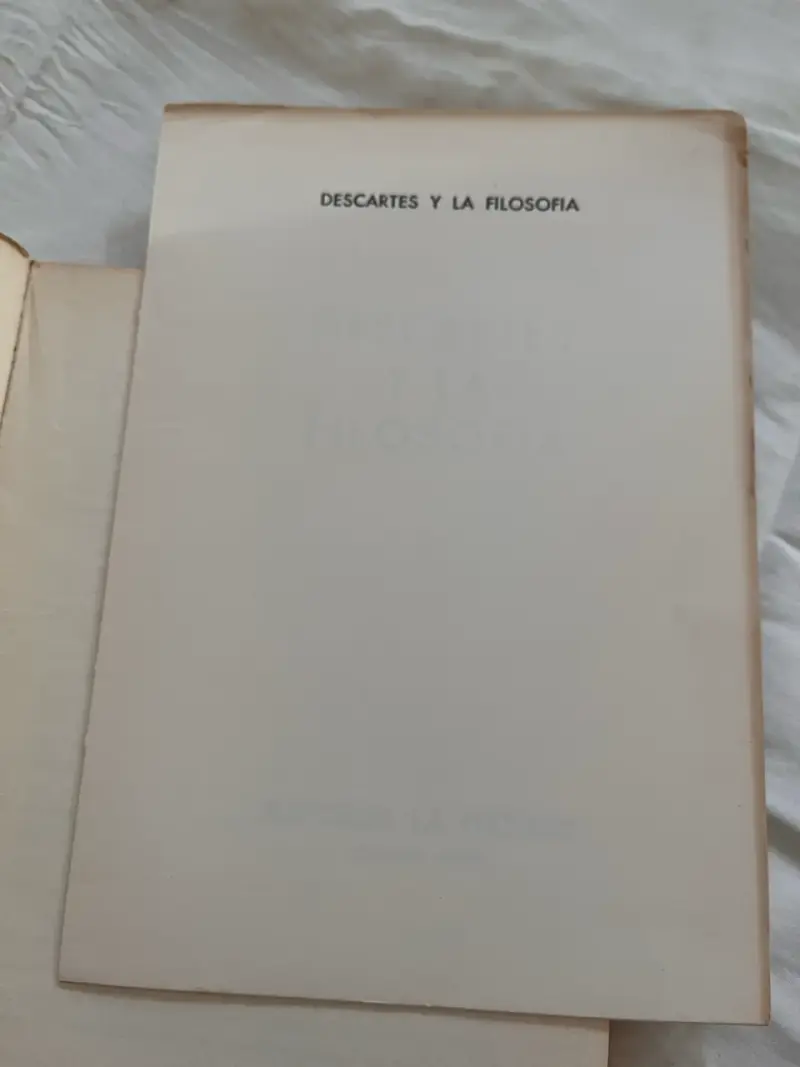 Libro Descartes y la Filosofía - 2