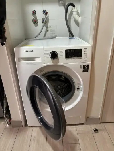 Lavadora/Secadora Samsung EcoBubble blanca - miniatura 1