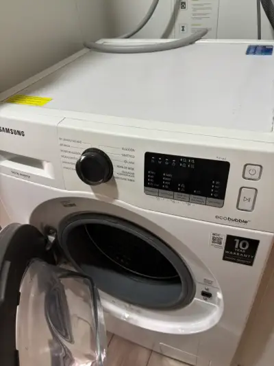 Lavadora/Secadora Samsung EcoBubble blanca - miniatura 3
