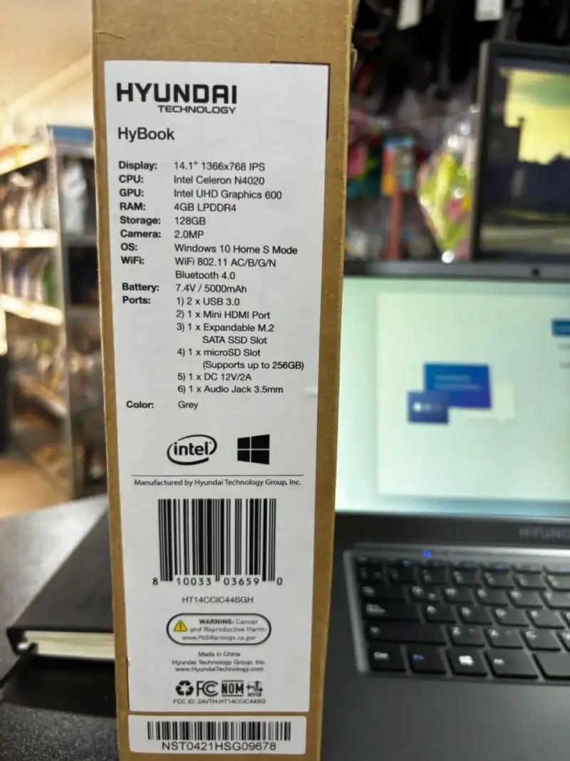 Laptop Hyundai open box - 3