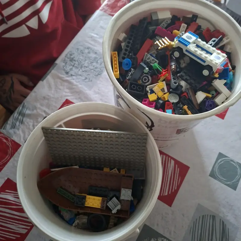 Lote de piezas LEGO mixtas - 5