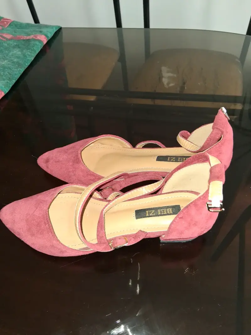 Zapatos taco color suela - 1