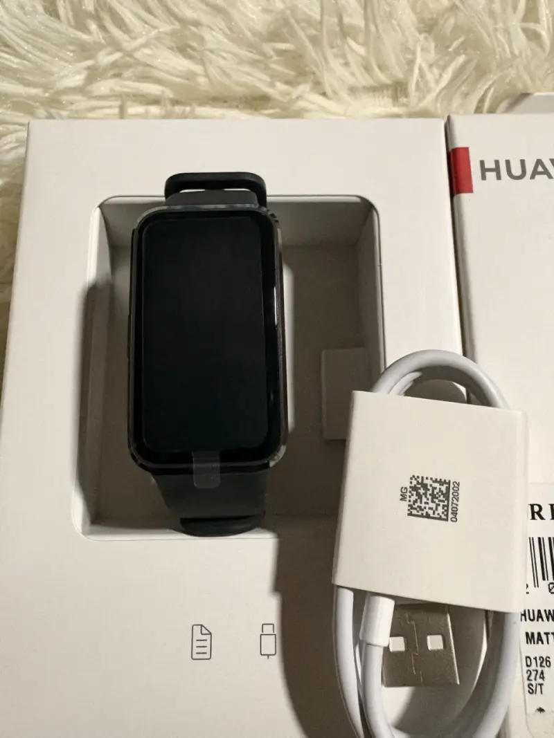 Smartwatch Huawei negro en caja - 1