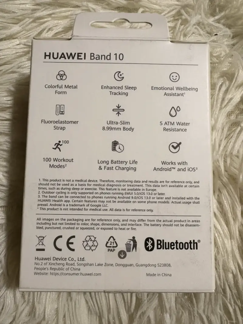 Smartwatch Huawei negro en caja - 5