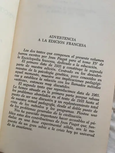Libro Psicología y Pedagogía de Jean Piaget - miniatura 3
