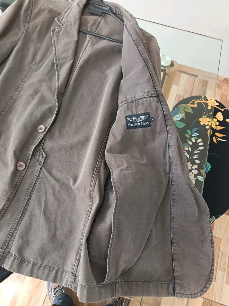 Blazer casual marrón hombre - 2