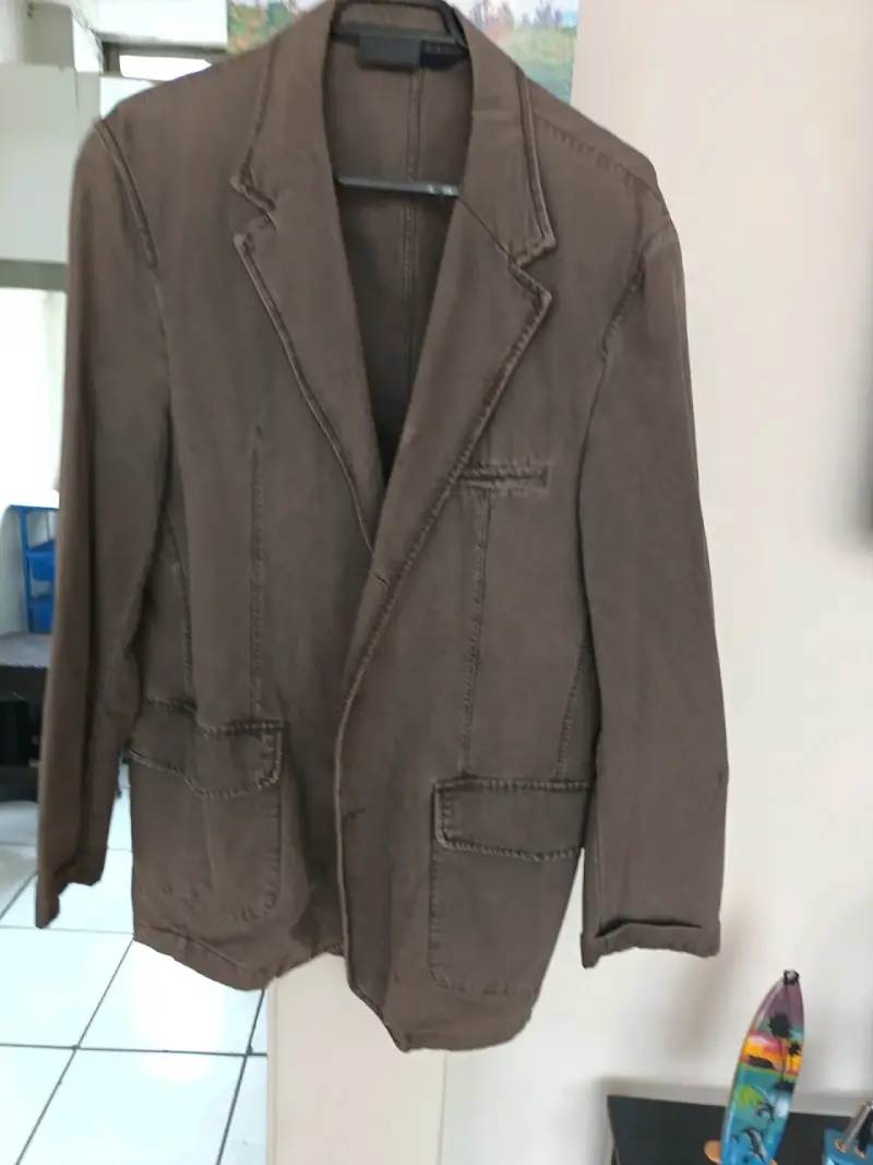 Blazer casual marrón hombre - 5