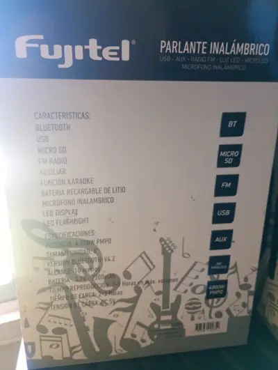 Parlante inalámbrico Fujitel - miniatura 2