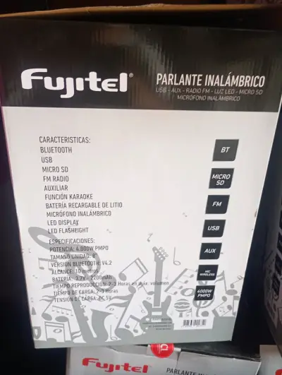 Parlante inalámbrico Fujitel - miniatura 5