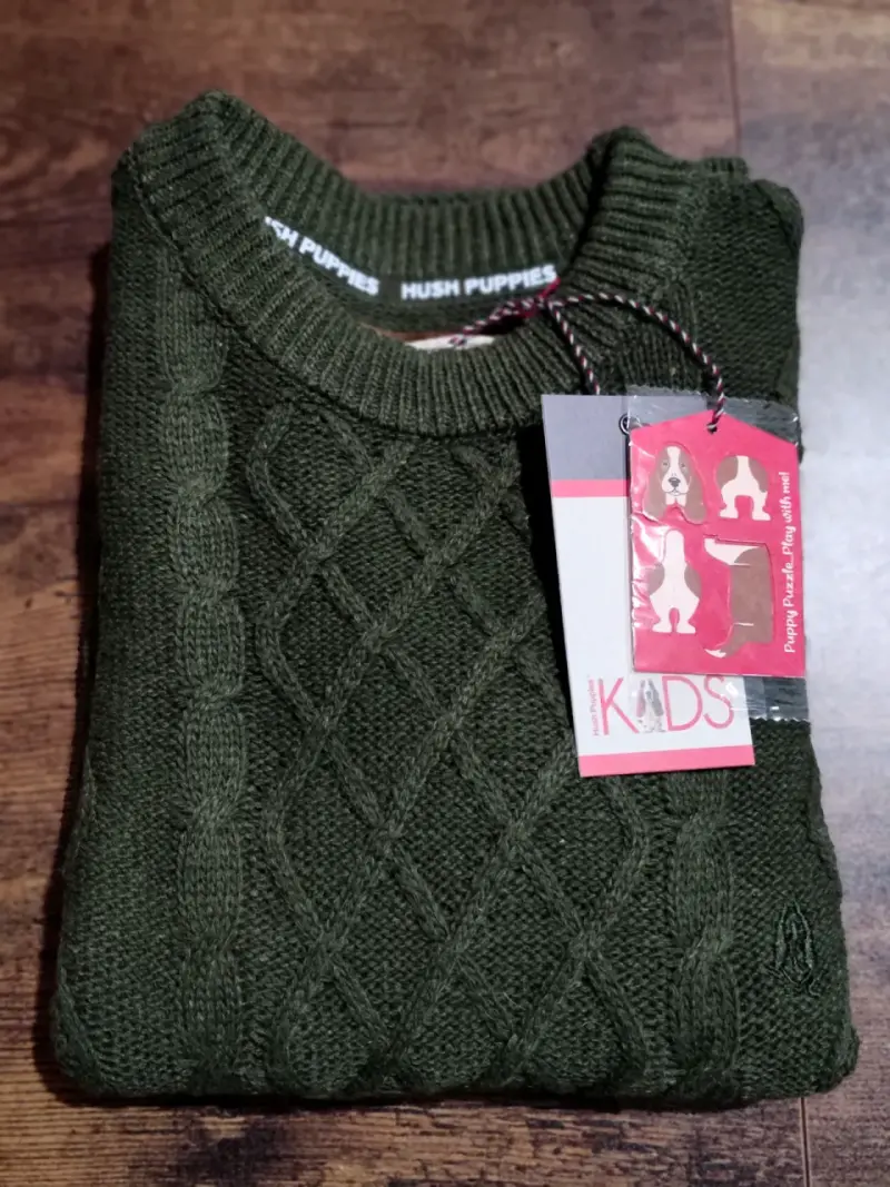 Suéter ADAM verde Hush Puppies niños - 1
