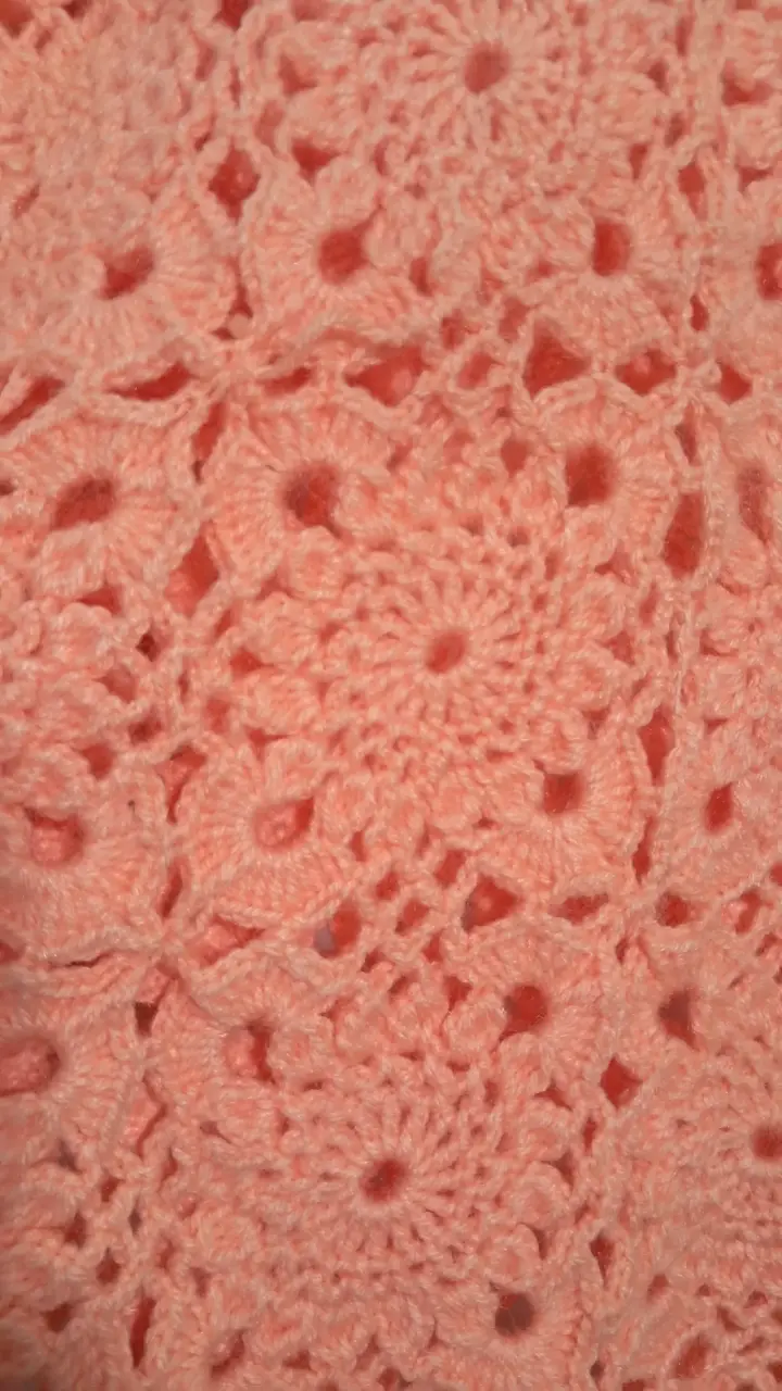Chaleco de crochet naranja - 3