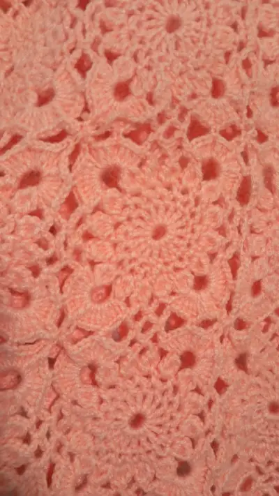 Chaleco de crochet naranja - miniatura 3
