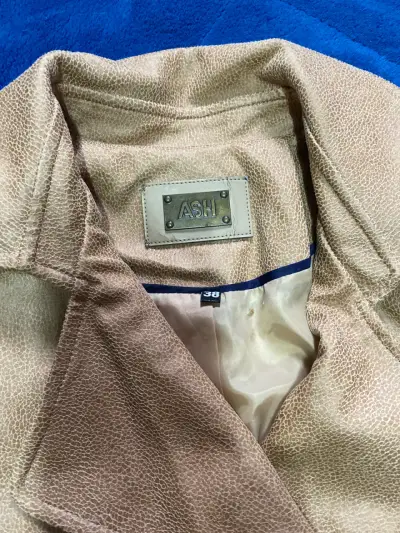 Abrigo Marca Ash beige con cinturón - miniatura 2