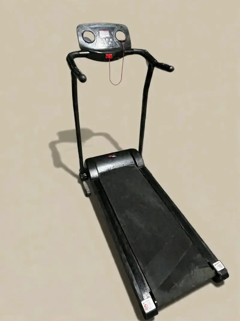Caminadora eléctrica negra - 1