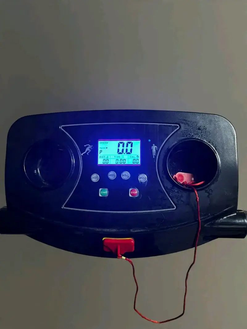 Caminadora eléctrica negra - 2