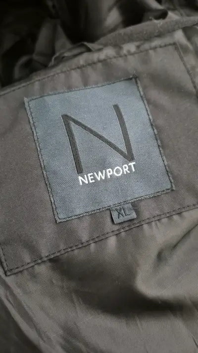 Parka Hombre Negra Newport - miniatura 4