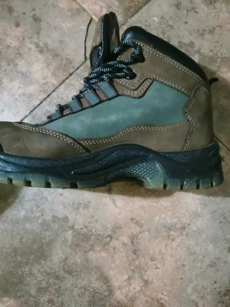 zapatos de seguridad color marrón talla 41, - 5
