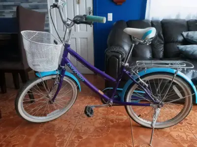 Bicicleta Oxford morada con canasto - miniatura 3