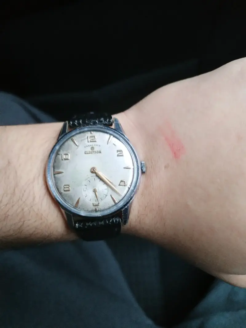 Reloj Election Grand Prix vintage - 2