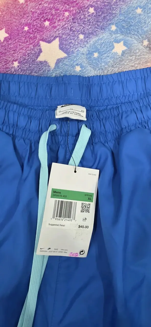 Shorts deportivos Nike azules - 2