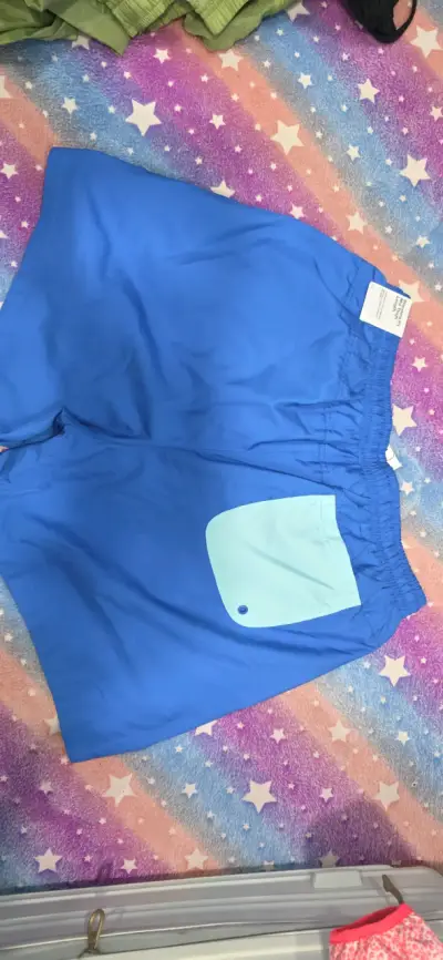 Shorts deportivos Nike azules - miniatura 3
