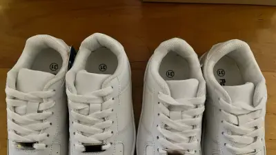 Lote zapatillas blancas niño/a - miniatura 2