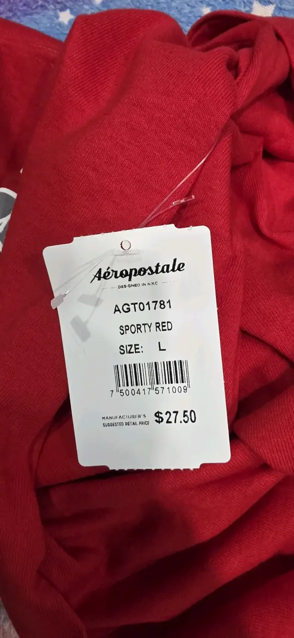 Polera roja Aeropostale - 3