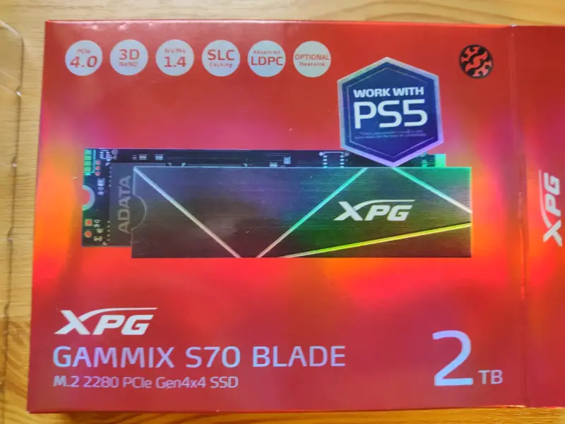 SSD XPG Gammix S70 Blade 2TB - 1