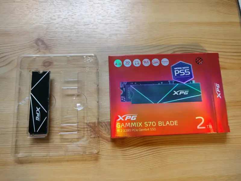 SSD XPG Gammix S70 Blade 2TB - 3