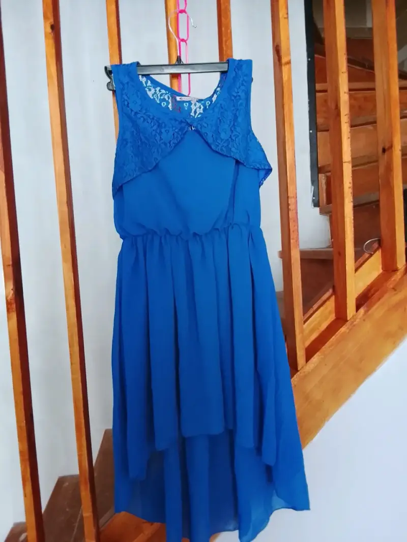 Vestido con encaje - 1