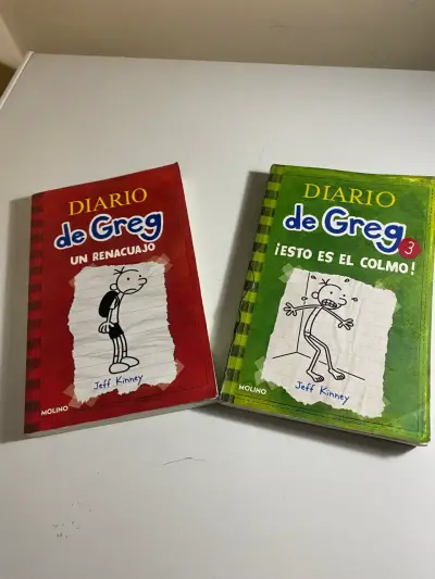 Libros Diario de Greg 1 y 3 - miniatura 1