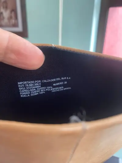 Botas altas color camel - miniatura 3