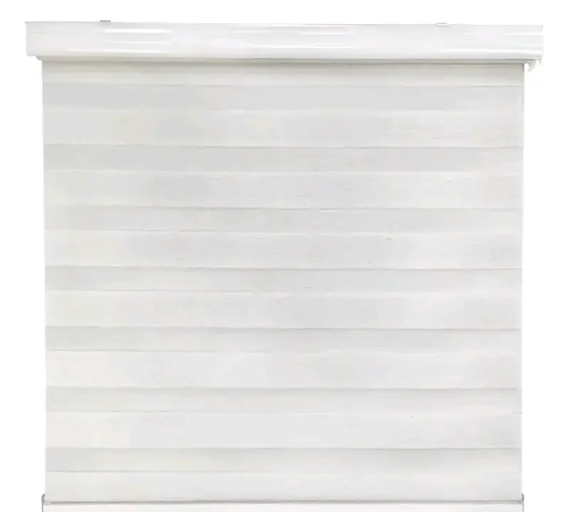 Cortina roller duo blanco jaspeado 200x200 nueva - 1