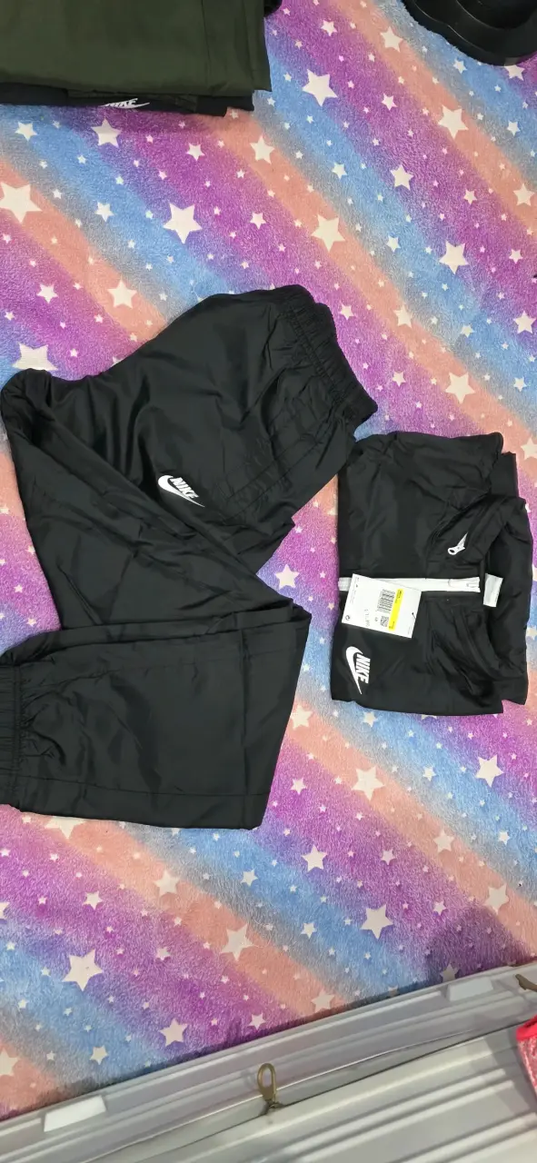 Buzo completo Cortavientos negro Nike - 2