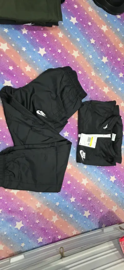 Buzo completo Cortavientos negro Nike - miniatura 2
