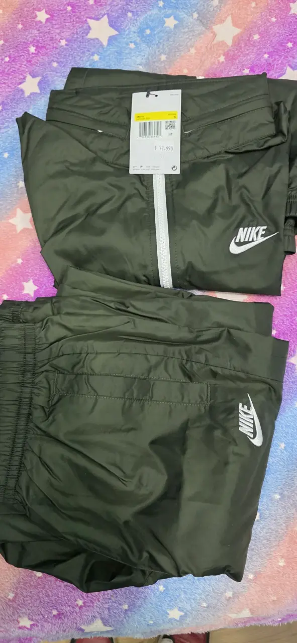 Buzo completo Cortavientos negro Nike - 4