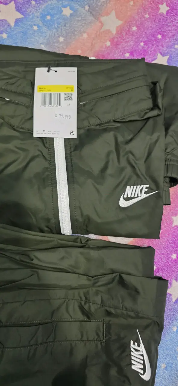 Buzo completo Cortavientos negro Nike - 5