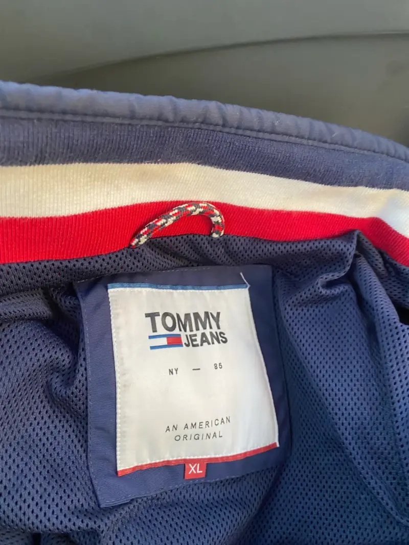 Chaqueta azul con cierre TOMMY - 2